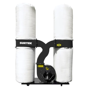 Surtek-RP743A / RP743A Colector de polvo 3 x 4" 3 HP 120 V, 3400 RPM Surtek
