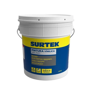 Cubeta de pintura vinílica Surtek