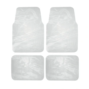 Surtek-TA4T / TA4T Juego de tapetes para auto, 4 piezas, color transparente