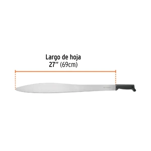 Machete acapulqueño de 27