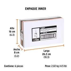 Pinza punta y corte 8