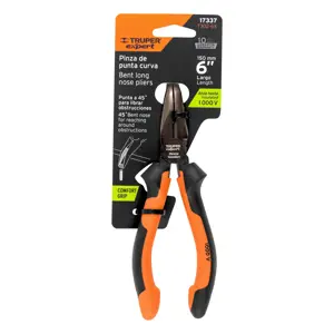 17337 / T302-6X Pinza punta curva 6