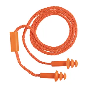 14225 / TA-3B Truper Tapón auditivo reutilizable triple barrera con cordón