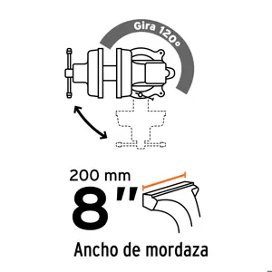 Tornillo de banco 8