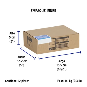 Tapón ciego, 1 módulo, línea Española, color blanco, Volteck