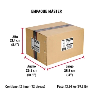 Bolsa con 2 taquetes expansivos de 1/2