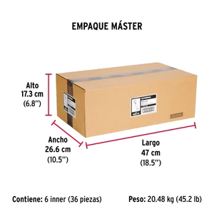 Bolsa con 4 taquetes arpón 1/2