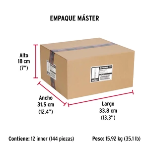 Bolsa con 4 taquetes expansivos de 1/4