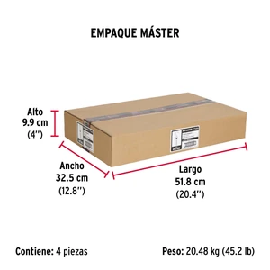 Fiero Caja con 25 taquetes expansivos 16x90 mm con armella abierta