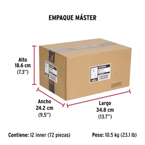 Bolsa con 6 taquetes arpón 5/16