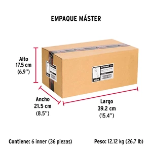 Bolsa con 2 taquetes arpón 5/8