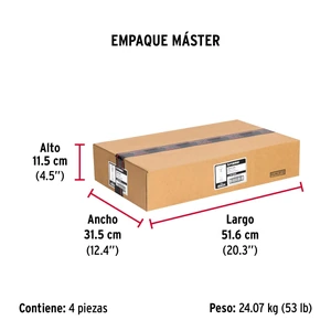 Caja con 25 taquetes arpón de 5/8