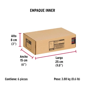 Bolsa con 2 taquetes arpón 5/8