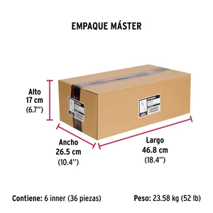 Bolsa con 2 taquetes arpón 5/8
