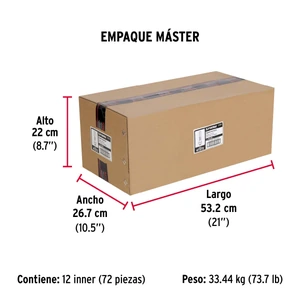 Bolsa con 2 taquetes expansivos de 5/8