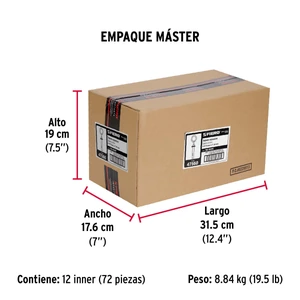 Fiero Bolsa con 4 taquetes expansivos 8x50 mm con armella cerrada