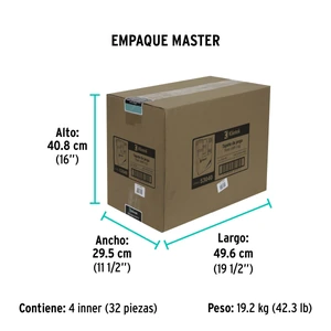 Tapete de jerga de 60 cm, Klintek