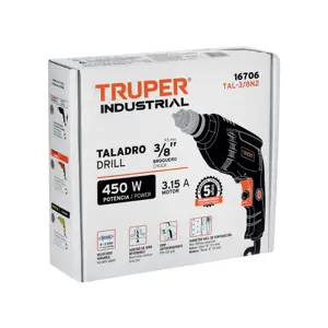 16706 / TAL-3/8N2 Expert Taladro 3/8