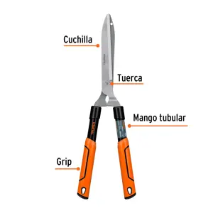Tijera para poda 58 cm, Classic, mgos tubulares, TRUPER