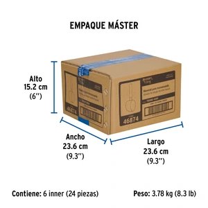 Maneral repuesto para monomando, negro, Foset