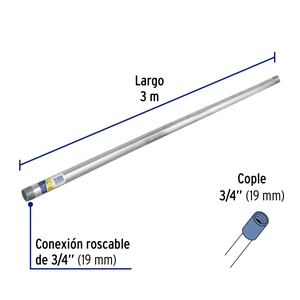 Volteck Tubo Conduit 3/4