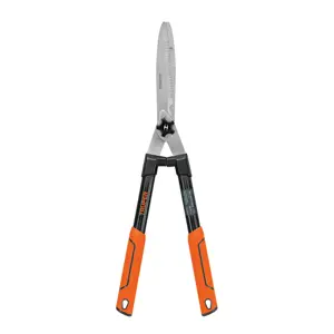 18389 / TE-19S Truper Tijera para poda 58 cm filo dentado mangos de madera c/grip