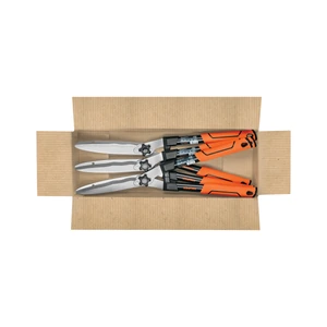 Truper Tijera para poda 58 cm filo ondulado mangos de madera c/grip