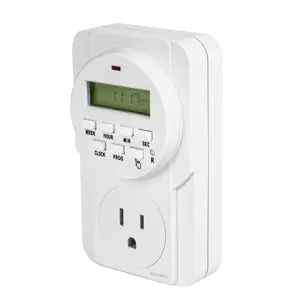 48386 / TEM-8 Temporizador digital, 8 eventos, Volteck