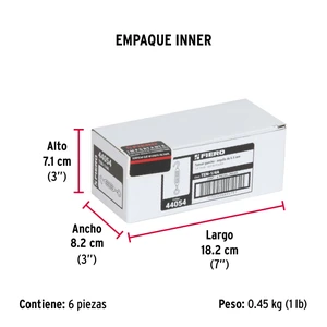 Tensor zinc 1/4