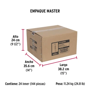Tensor zinc 1/4