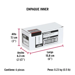 Tensor zinc 3/16