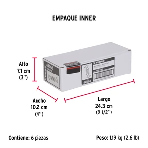 Tensor zinc 3/8