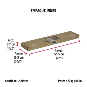 Tensor forjado 3/4