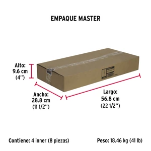 Tensor forjado 3/4