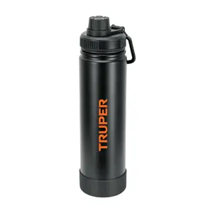 62126 / TERMO-07A Botella de aluminio de 750 ml, Truper