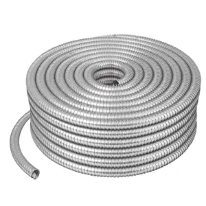 46902 / TF-1 Rollo de 50 m de tubo flexible metálico de 1