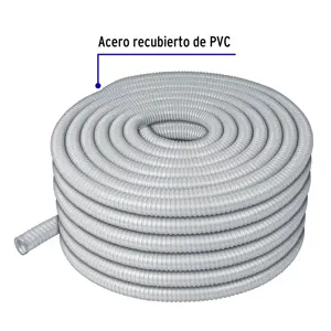 Rollo de 50 m de tubo flexible liquid tight de 3/4