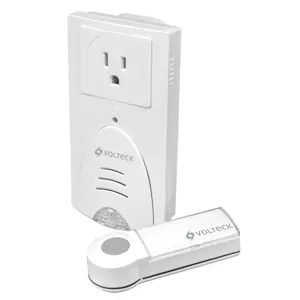 46631 / TIMI-100C Volteck Timbre inalámbrico con receptor para enchufar, 1 tono