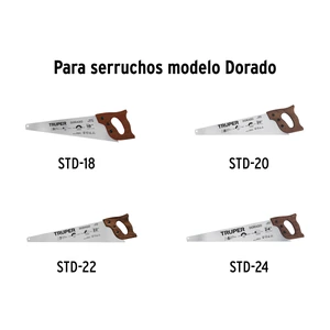 Truper Bolsa con 10 tornillos para serruchos STX, STD y STCX