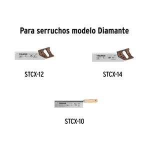 Truper Bolsa con 10 tornillos para serruchos STX, STD y STCX