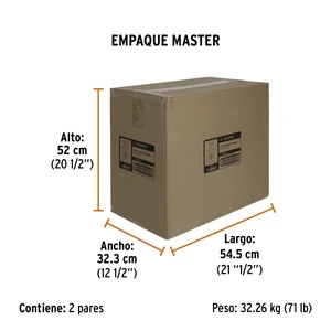 Caja con 2 torres de 6 ton para auto, Truper