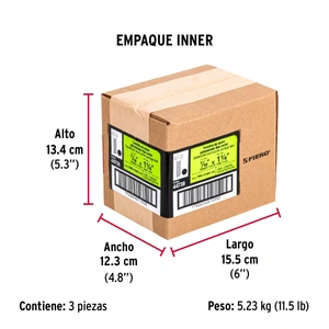 Bolsa con 50 tornillos 7/16