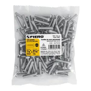 44627 / TORE-1/4X1-1/4 Bolsa con 100 tornillos 1/4 