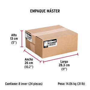 Bolsa con 400 tornillos 1/8