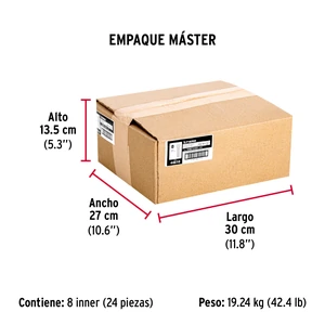 Bolsa con 150 tornillos 3/16