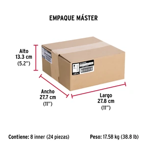 Bolsa con 250 tornillos 3/16