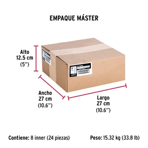 Bolsa con 250 tornillos 3/16