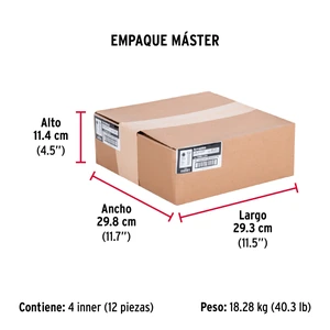 Bolsa con 40 tornillos 1/2