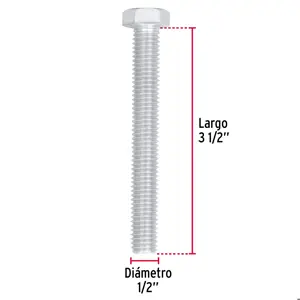 Bolsa con 20 tornillos 1/2