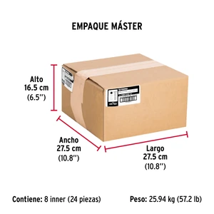 Bolsa con 6 tornillos 3/4